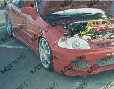 VIS Racing - Honda Civic 2DR VIS Racing AVG Full Body Kit - 96HDCVC2DAVG-099 - Image 2