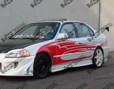 VIS Racing - Honda Civic 2DR & 4DR VIS Racing Evolution Full Body Kit - 96HDCVC2DEVO-099 - Image 3