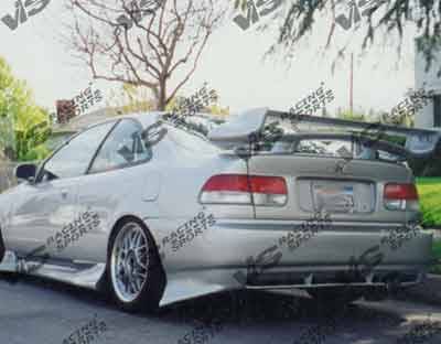 VIS Racing - Honda Civic 2DR VIS Racing Techno R-2 Full Body Kit - 96HDCVC2DTNR2-099 - Image 2