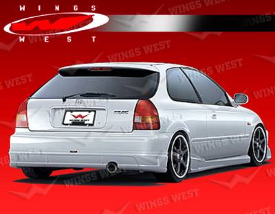 VIS Racing - Honda Civic HB VIS Racing JPC B Full Body Kit - Polyurethane - 96HDCVCHBJPCB-099P - Image 2