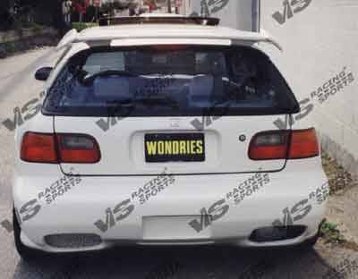 VIS Racing - Honda Civic HB VIS Racing Kombat-1 Full Body Kit - 96HDCVCHBKOM1-099 - Image 2