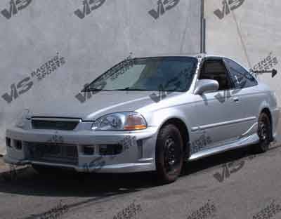 VIS Racing - Honda Civic HB VIS Racing Z1 boxer Full Body Kit - 96HDCVCHBZ1-099 - Image 2