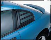 Ford Mustang AVS Aeroshade Side Window Covers - Cut Out Style - 97903