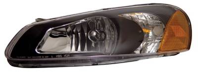 Chrysler Sebring 4DR Anzo Headlights - Crystal & Black - 121026