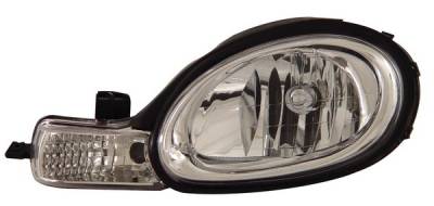 Dodge Neon Anzo Headlights - Crystal & Chrome - 121029