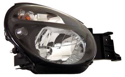 Subaru Impreza Anzo Headlights - Crystal & Black - 121121