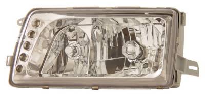 Mercedes-Benz S Class Anzo Headlights - Chrome Clear - 121157