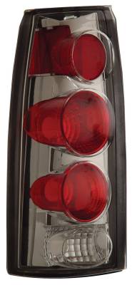 Cadillac Escalade Anzo Taillights - 3D Style - Chrome - 211017