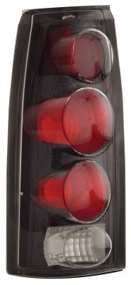 Cadillac Escalade Anzo Taillights - 3D Style - Carbon - 211018