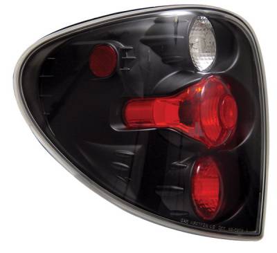 Dodge Caravan Anzo Taillights - Black - 211036