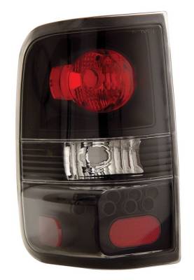 Ford F150 Anzo Taillights - Black - 211060
