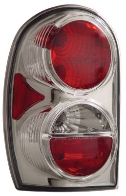 Jeep Liberty Anzo Taillights - Chrome - 211106