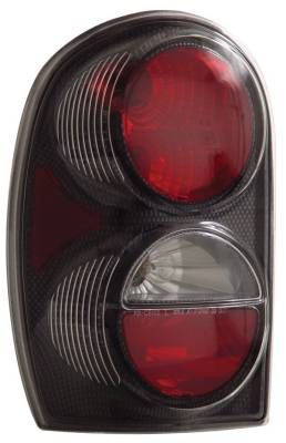 Jeep Liberty Anzo Taillights - Carbon - 211107