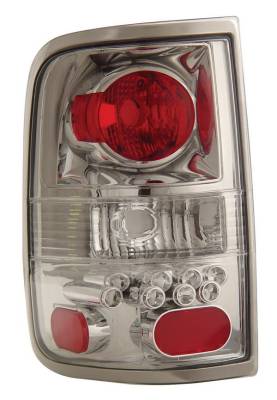 Ford F150 Anzo Taillights - Chrome - 211138