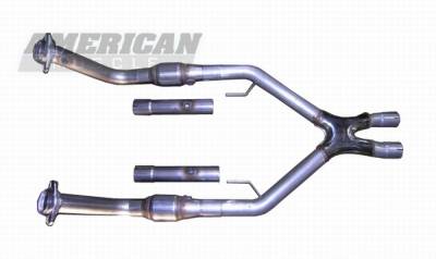 Ford Mustang Bassani Catted X-pipe - 31100