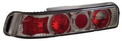 Acura Integra 2DR Anzo Taillights - with Halo - Chrome - 221001