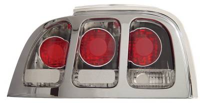Ford Mustang Anzo Taillights - Chrome - 221018