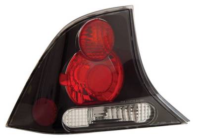 Ford Focus Anzo Taillights - Black - 221025