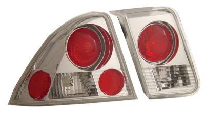 Honda Civic 4DR Anzo Taillights - Chrome - 221047