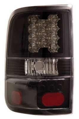 Ford F150 Anzo LED Taillights - Black - 311024