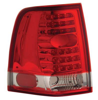 Ford Expedition Anzo LED Taillights - Red & Clear - 311046