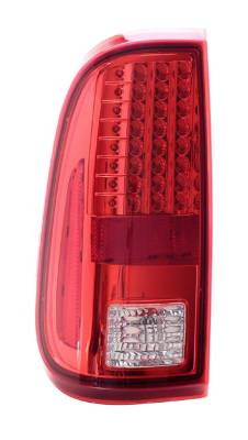 Ford F250 Anzo LED Taillights - Red & Clear - 311050