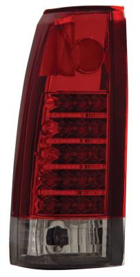 Cadillac Escalade Anzo LED Taillights - Red & Clear - 311057