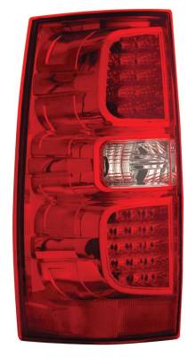GMC Yukon Anzo LED Taillights - Red & Clear - 311062