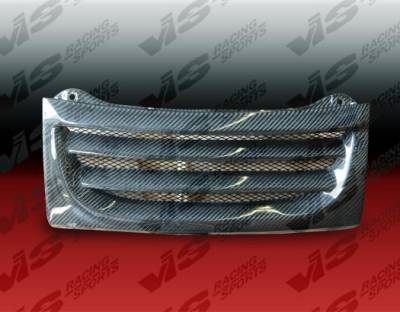 Nissan 300Z VIS Racing Demon Carbon Fiber Front Center Grille - 90NS3002DDEM-015C