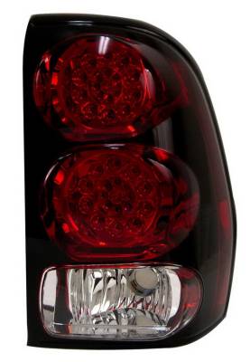 Chevrolet Trail Blazer Anzo LED Taillights - Red & Clear - 311116