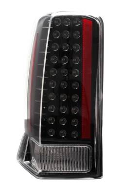 Cadillac Escalade Anzo LED Taillights - All Black - No Red Cap - 311121