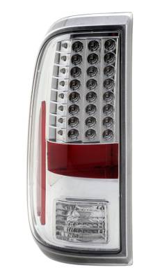 Ford Superduty Anzo LED Taillights - Chrome - 311128