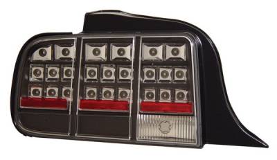 Ford Mustang Anzo LED Taillights - Black - 321020
