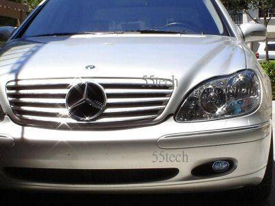 Custom - S Class CL Style Silver Grille 03-05 - Image 2
