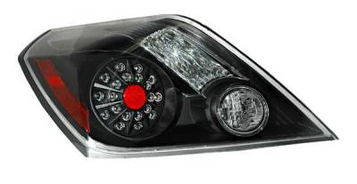 Nissan Altima Anzo LED Taillights - Black - 321194