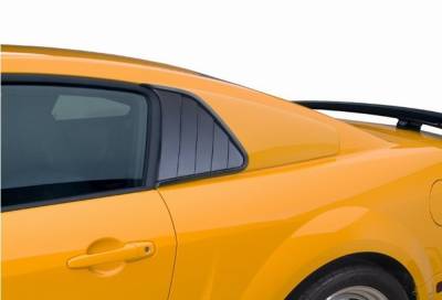 Ford Mustang Cervinis Quarter Window Covers - 72017