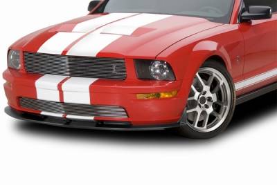 Ford Mustang Cervinis Replacement Upper Grille with Cobra Emblem - 72051