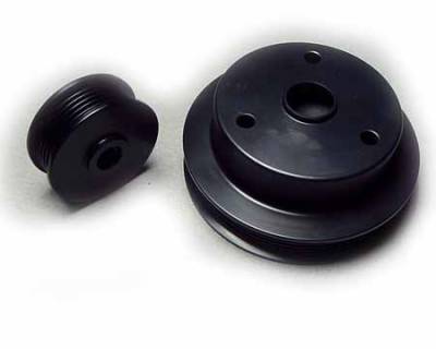 Auto Specialties Crank Pulley with 22 Percent Reduction - Full Charge 950 RPM - Nitride - 540201