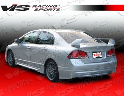 VIS Racing - Honda Civic 4DR VIS Racing Techno R Spoiler - 06HDCVC4DTNR-003 - Image 2
