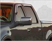 Ford F150 AVS Ventvisor Deflector - Chrome - 4PC - 684443