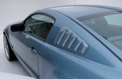 3dCarbon - Ford Mustang 3dCarbon Window Louvers - Pair - 691014 - Image 3