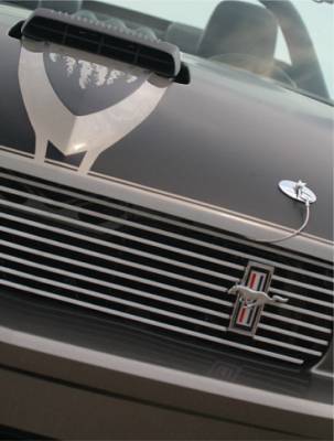 Ford Mustang CDC Tri-Bar Grille Emblem - 0511-3000-01