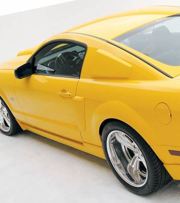 3dCarbon - Ford Mustang 3dCarbon Window Scoop - Pair - 691018 - Image 2