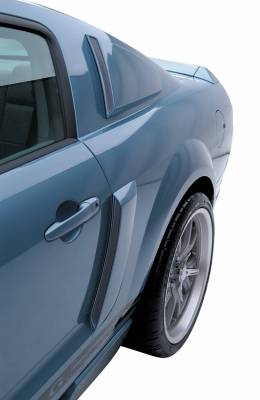 3dCarbon - Ford Mustang 3dCarbon Side Quarter Panel Scoop - Pair - 691019 - Image 3