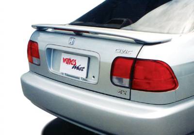 Honda Civic 4DR VIS Racing Factory Style Wing with Light - 591247L