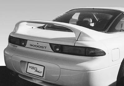 VIS Racing - Mitsubishi 3000GT VIS Racing Factory Style Spoiler with Light - 591306L