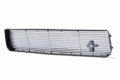 3dCarbon - Ford Mustang 3dCarbon Chrome Billet Style Grille - 691047 - Image 3