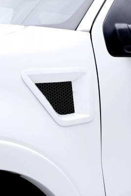 3dCarbon - Ford F150 3dCarbon Type II Front Fender Vents without Horizontal Cross Bar -Pair - 691119 - Image 3