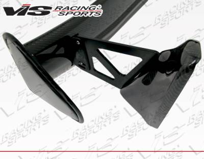 VIS Racing - Acura Integra 2DR VIS Racing Techno-R 2 Carbon Fiber Spoiler - 94ACINT2DTNR2-003C - Image 4
