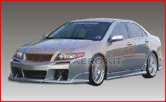 Acura TSX Bay Speed Raven Side Skirts - FRP - 1159RV